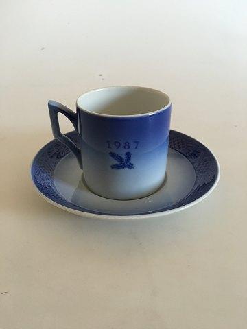 Royal Copenhagen Weihnachtstasse von 1987
