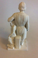 Bing & Grondahl Thorvaldsen Figurine of Thorvaldsen leaning on Hope No 57