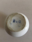 Bing &amp; Grondahl新艺术风格的菜单卡座。