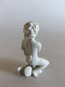 Rørstrand的男孩与鱼图