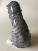 Royal Copenhagen Figur af Gråstribede kat No 340