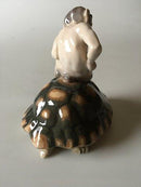 Royal Copenhage Faun/pan på skildpadde No 1880