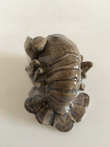 Bing & Grøndahl Art Nouveau Figur med krebs/hummer og musling No 1862