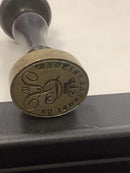 Marine - Enclosure Stamp / Seal King Frederik VII from 1848 to 1963