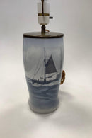 ロイヤルコペンハーゲン アールヌーヴォー 船舶モチーフのランプ No 559 / 95