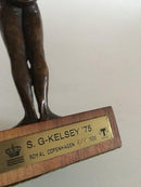 Royal Copenhagen S. G-Kelsey Bronze Figur af Ballet Pige