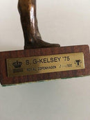 ロイヤルコペンハーゲン S.G-ケルシー バレエダンサー ブロンズフィギュリン