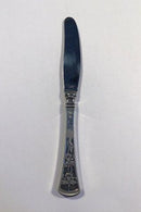 Orchidee Silber Tafelmesser Horsens Silversmith L 21,5 cm