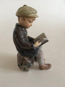 Dahl Jensen Figur Læsende Dreng No 1096