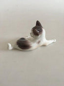 Dahl Jensen Figur af kat med prikker No 1005