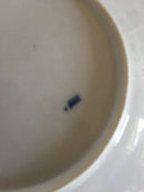 Royal Copenhagen Teller mit handgemaltem Obstmotiv und Goldrand