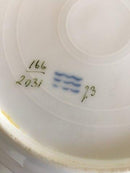 Royal Copenhagen Plate No 166/2031 with Handpainted Flower and Butterfly