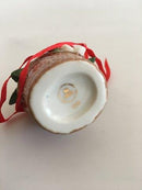 皇家哥本哈根2008年人物装饰品篮子与圣诞玫瑰编号520