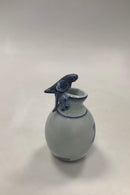 Aluminia Royal Copenhagen Tranquebar Vase med fugl No 1167