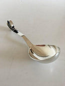 汉斯-汉森纯银装饰性服务勺，来自1934年。