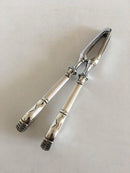 银色和不锈钢的 "洛可可 "图案胡桃夹子 W. &amp; S. Sørensen