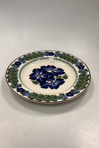 Aluminia Stor Vægplatte med Blomster Motiv No 200 / 702 Rep