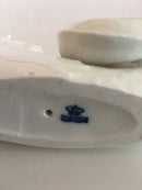 Royal Copenhagen Bordgarniture Havheste Figur i Blanc de Chine.