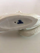 Royal Copenhagen Bordgarniture Havheste Figur i Blanc de Chine.