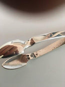 Georg Jensen Pyramide 830 Silber Zuckerlöffel Nr. 166