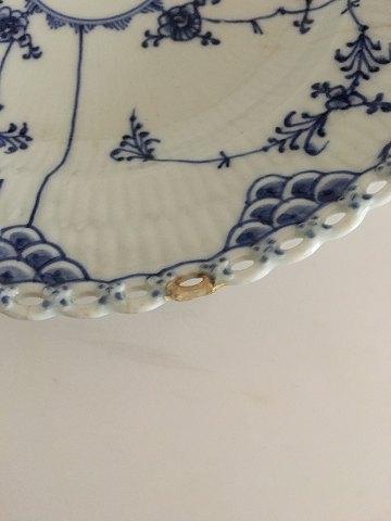 Royal Copenhagen Antik Musselmalet Helblonde Tallerken