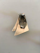 Georg Jensen Sterling Sølv Øreringe (Clips) No 201