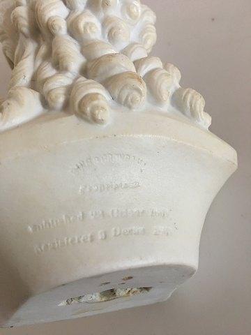 Bing og Grøndahl Buste af Bisque af dame