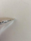 Georg Jensen & Wendel Sterling Sølv Halskæde med Korsvedhæng No 89B