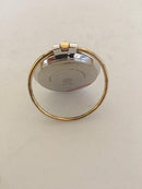 Georg Jensen Sterling Silver Lene Munthe Pocket Watch / Bordur No.355（ジョージ ジェンセン スターリングシルバー レネ ムンテ ポケットウォッチ）。