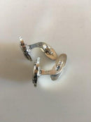 Georg Jensen Sterling Sølv Manchetknapper No 65