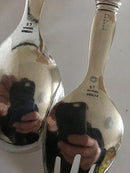 Georg Jensen Sterling Sølv Ornamental Serveringssæt No. 57