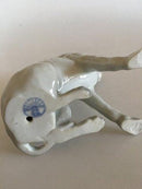 Heubach Porcelæns Figurine af Hund