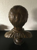 L. Rasmussen København Bronze Buste (Stor) af Julius Middelthun