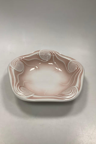 Royal Copenhagen  Rosa Konkylie Rund Serveringsskål No. 14178