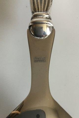 W. & S. Sørensen Sterling Sølv og Stainless Steel Krone Salatsæt