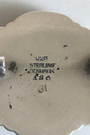 Georg Jensen Sterling Silver ブローチ No 186