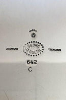 Georg Jensen Sterling Sølv Konge Serveringsfad No 642C