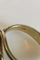 Gold ring with Pearl in 9K gold.