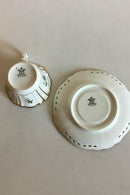 Dahl Jensen Queen Kaffeetasse mit Untertasse