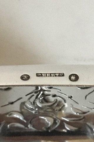 P. Hertz Strøske / Syltetøjsske i Sølv