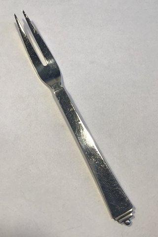 Georg Jensen Sterling Sølv Pyramide Kødgaffel/Serveringsgaffel No 143