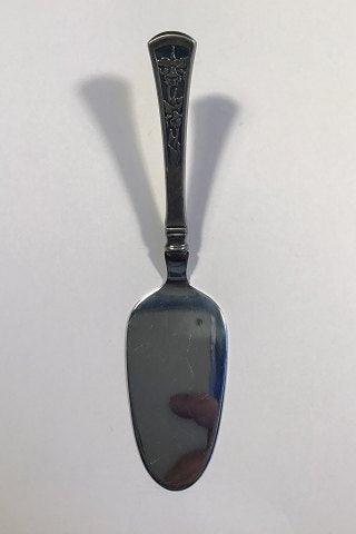 Orchidee Silber/Stahl Tortenspaten Horsens Silberschmied