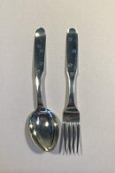 A Michelsen Sterling Silver Sterling Silver Child Flatware Set, Spoon and Fork.