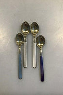 A Michelsen Sterling Silver Coffee Spoons and Cake Forks(4+6)