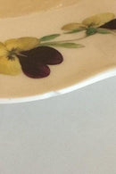 Royal Copenhagen Saxon Flower Deep Teller in Luxusausführung mit durchbrochenem Rand.