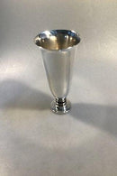 Georg Jensen Sterling Silber Pyramidenvase Nr. 676