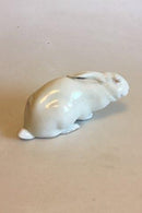 Royal Copenhagen Figur eines Albino-Kaninchens
