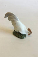 Royal Copenhagen Figur af Hane med hovedet nedad No 1127 PMN