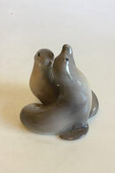 皇家哥本哈根两枚印章的塑像&