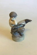 皇家哥本哈根花仙子和乌鸦的小雕像 No 2113 PMN